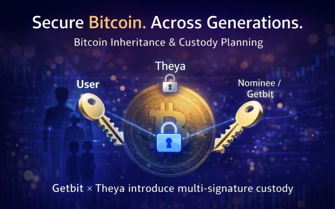 Getbit Introduces Bitcoin Inheritance & Custody Planning Solution with Theya