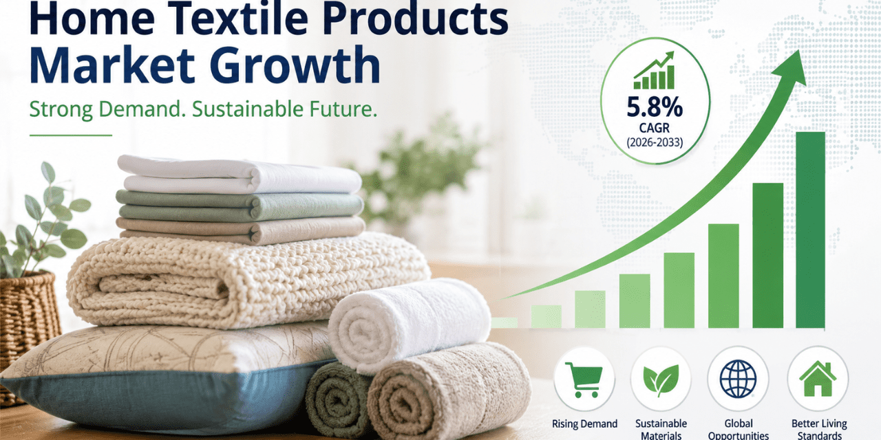 Global Home Textile Market to Cross USD 210 Billion by 2033