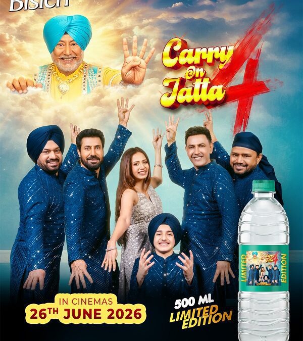 Bisleri Launches Limited-Edition Carry On Jatta 4 Bottles Celebrating Punjab's Favourite Comedy Franchise