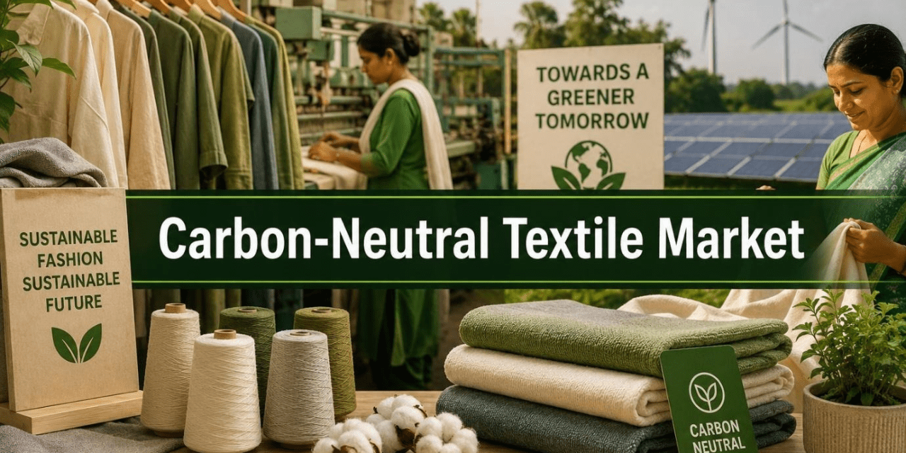 Carbon-Neutral Textile Market to Reach USD 25.3 Billion by 2033