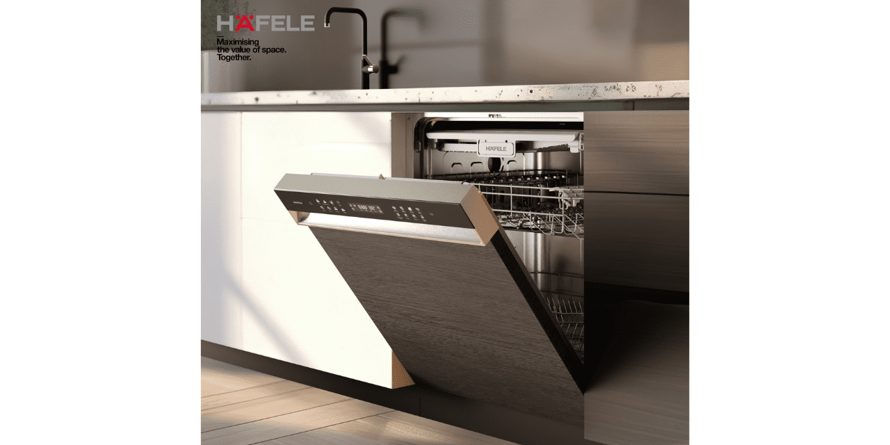 Hafele Valeriya Dishwasher Offers Flexible Loading for Every Need