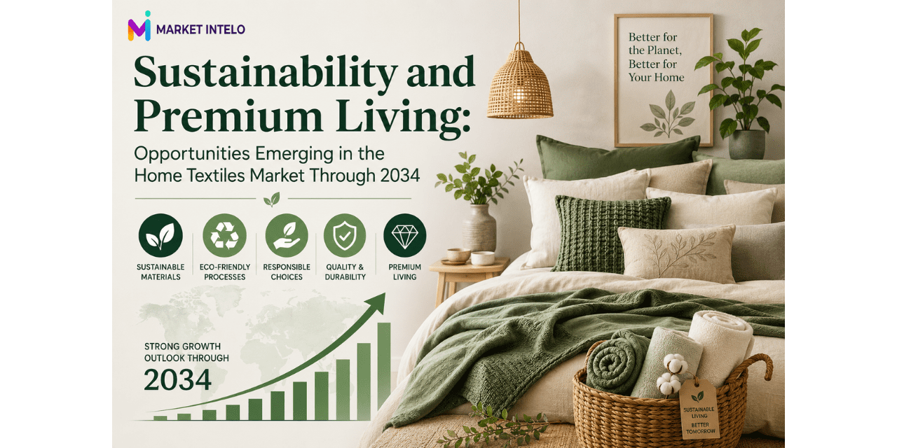 Home Textiles Market to Grow on Sustainability, Premium Living
