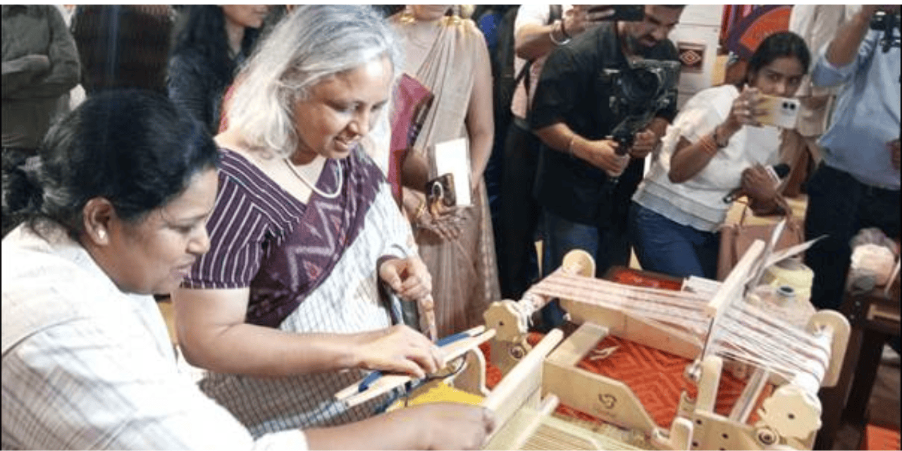 'Weaves of India' Festival Opens Ahead of National Handloom Day 2026