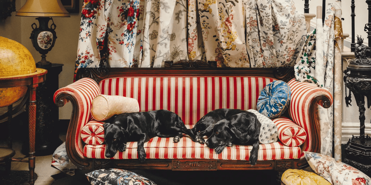 Historic Bedfordshire Home Inspires a Rich New Season of Colours, Patterns and Textiles Historic Bedfordshire Home Inspires a Rich New Season of Colours, Patterns and Textiles