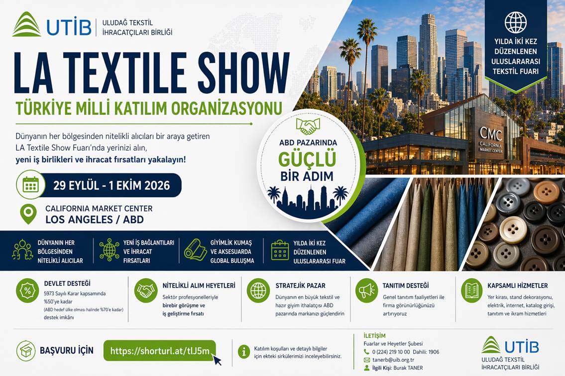 LA Textile Show 2026 – Türkiye National Participation