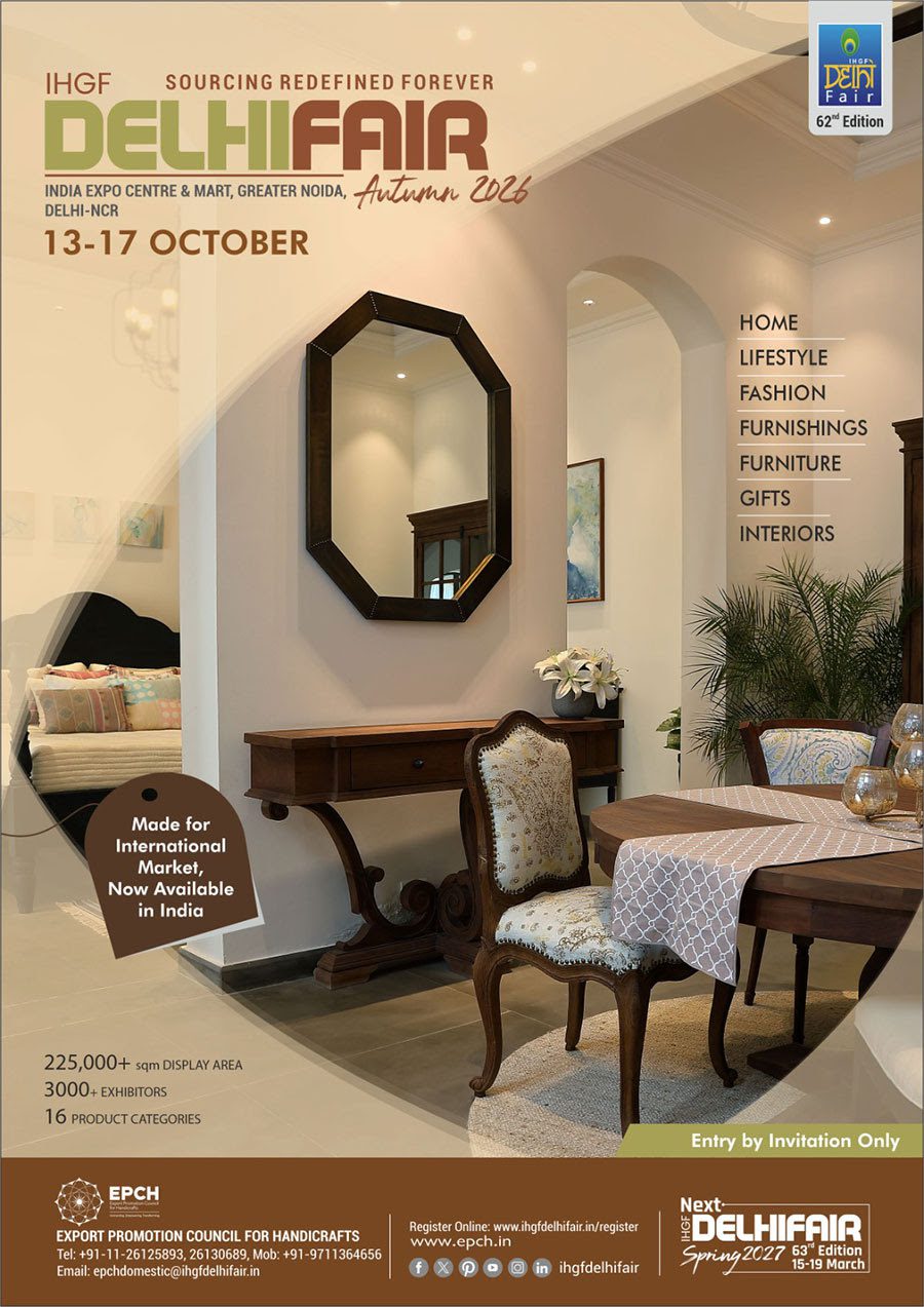 62nd IHGF Delhi Fair – Autumn 2026