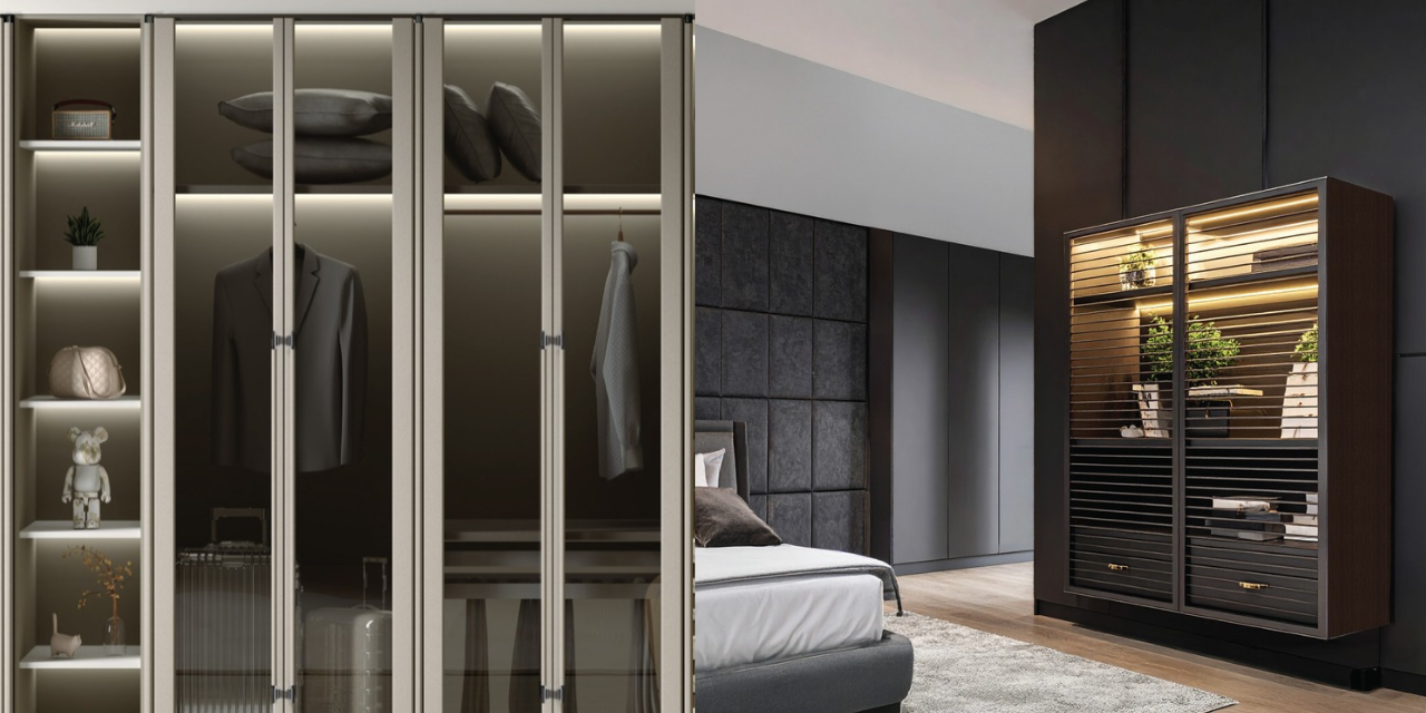 Hafele Door Profiles for Wardrobes and Modern Interiors Hafele Door Profiles for Wardrobes and Modern Interiors