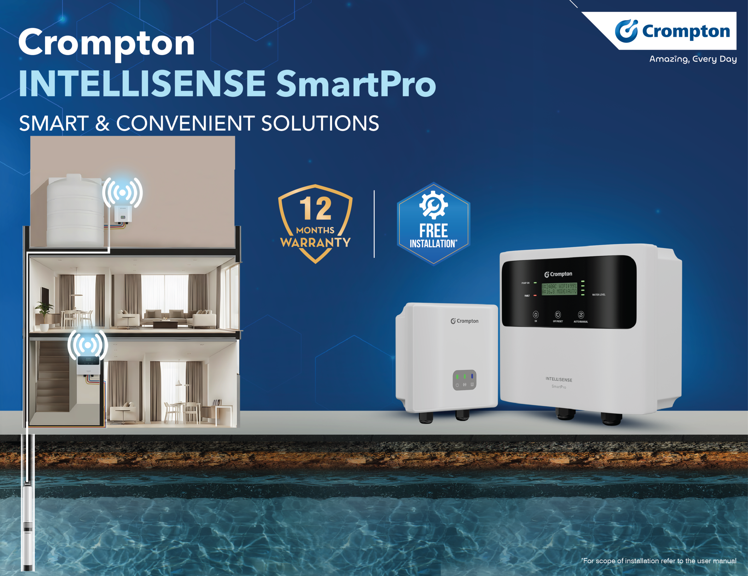 Crompton INTELLISENSE SmartPro Automates Water Control Crompton INTELLISENSE SmartPro Automates Water Control