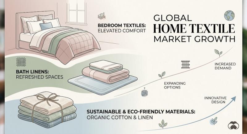 Home Textile Market Growth and India’s ₹12,822 Crore Investment Home Textile Market Growth and India's ₹12,822 Crore Investment