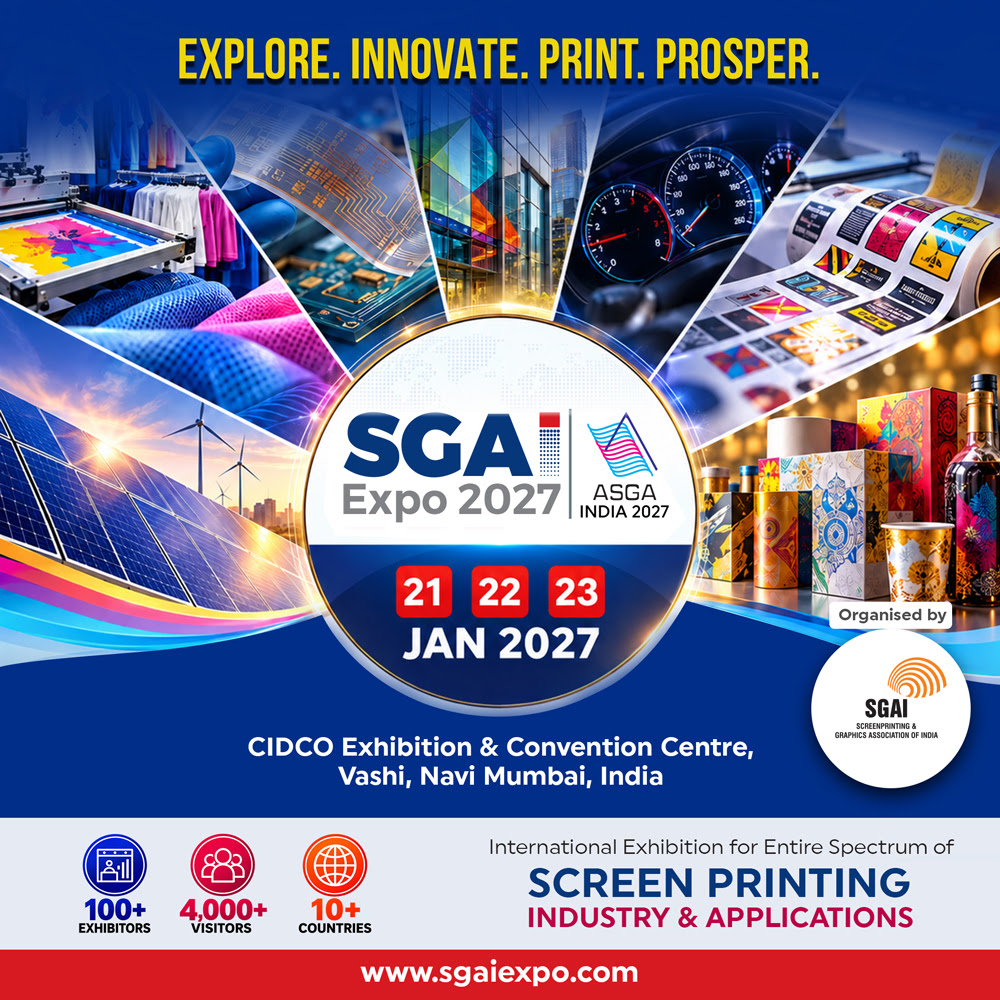 SGA Expo 2027: Screen Printing Exhibition in India
