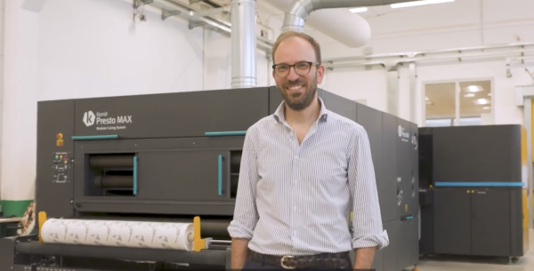 Tintoria Finissaggio 2000 Integrates Kornit Presto MAX Tintoria Finissaggio 2000 Integrates Kornit Presto MAX
